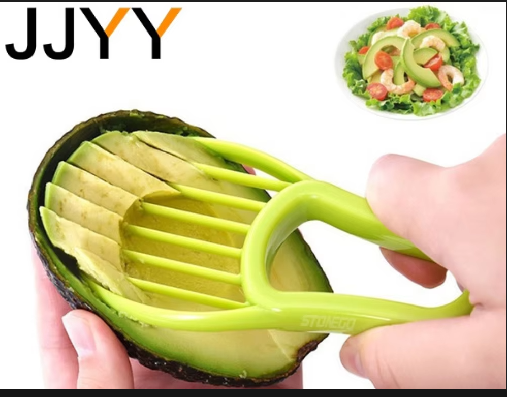 Avocado Slicer Shea Corer Butter Fruit Peeler Cutter Pulp Separator Plastic Knife Kitchen Vegetable Tools